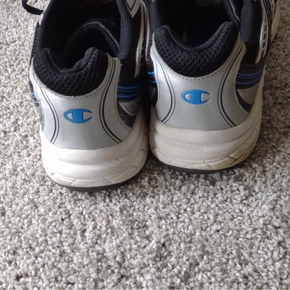 Champion Gray Low Top Running Sneakers Men's 15 EUC - Picture 4 of 6